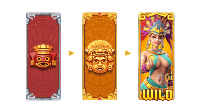 “Diuwin Register and get a free gift! “TREASURES OF AZTEC” 32,000-line Mayan treasure gameplay revealed”插图2 TREASURES OF AZTECSpecial Symbols
