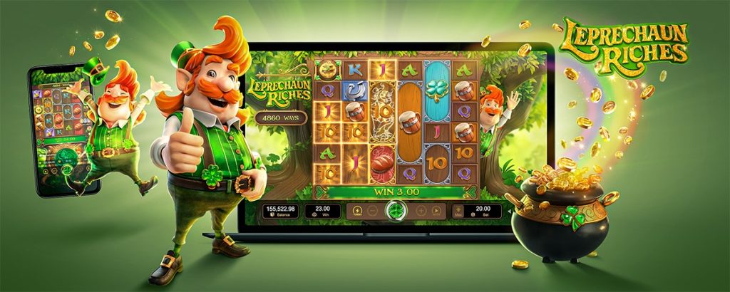🍀 Leprechaun Riches: Log in to Diuwin to win 46,656 times the wealth!插图1 Leprechaun Riches